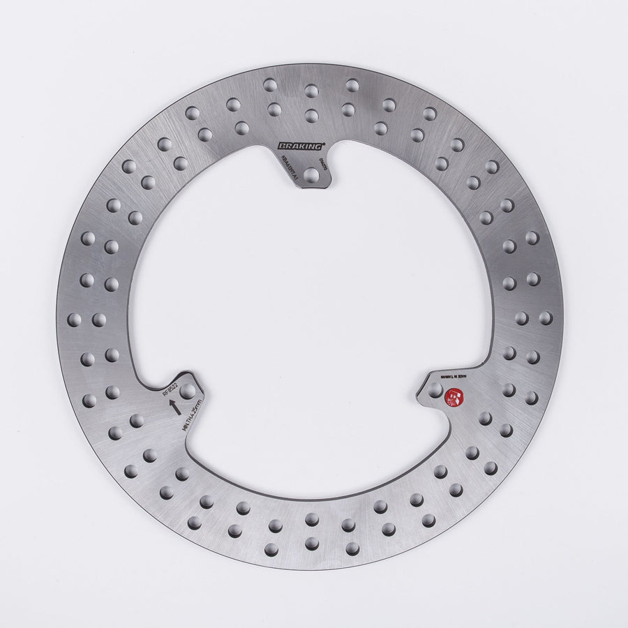 BRAKING RF8522 BRAKE DISK ROUND FIX REAR
