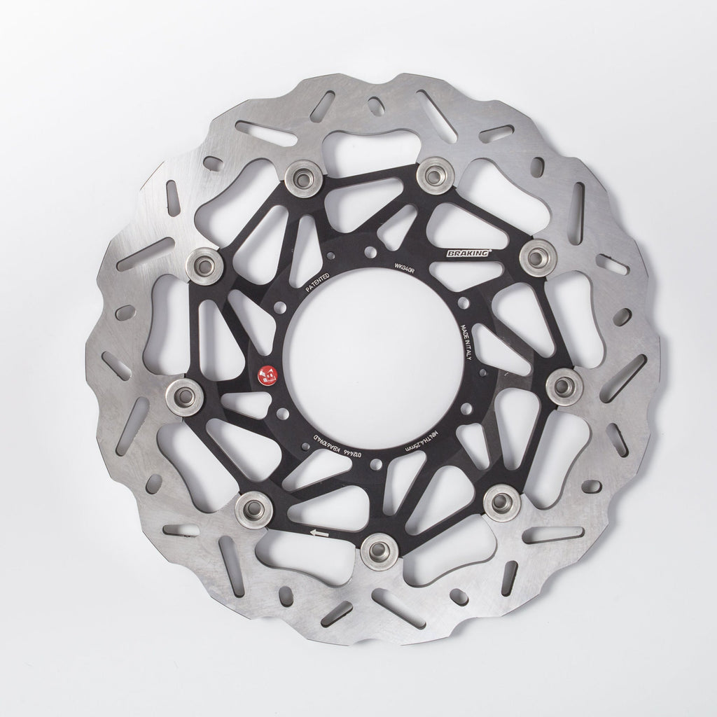 BRAKING WK040R BRAKE DISK WAVE FLOATING AL-HUB SK2 Ø296