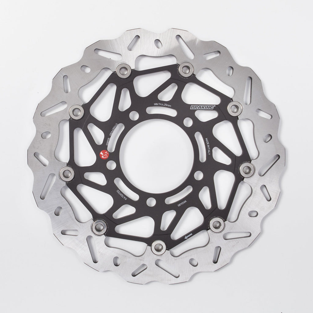 BRAKING WK048R BRAKE DISK WAVE FLOATING AL-HUB SK2 Ø280