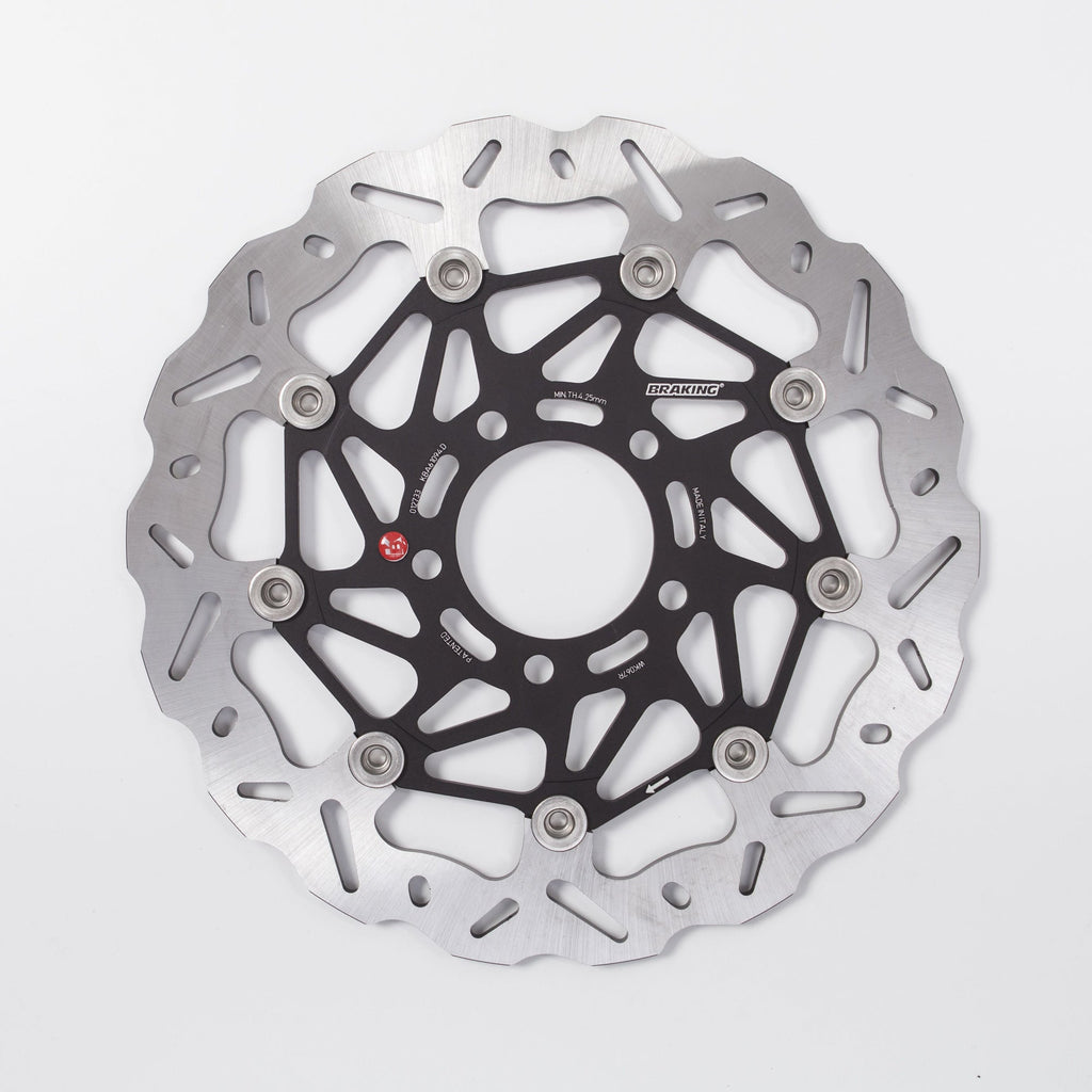 BRAKING WK067R BRAKE DISK WAVE FLOATING AL-HUB SK2 Ø300