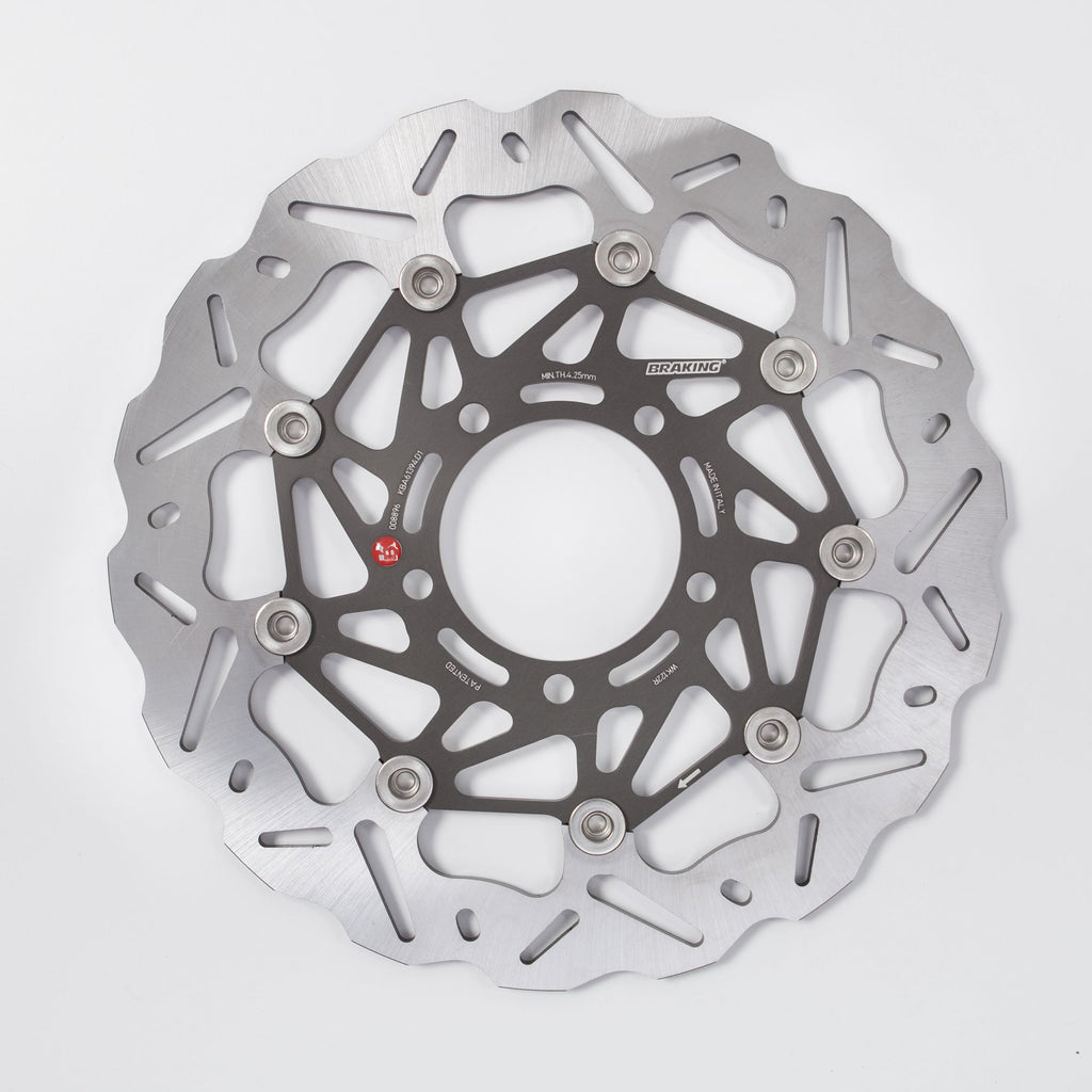 BRAKING WK122R BRAKE DISK WAVE FLOATING AL-HUB SK2 Ø310