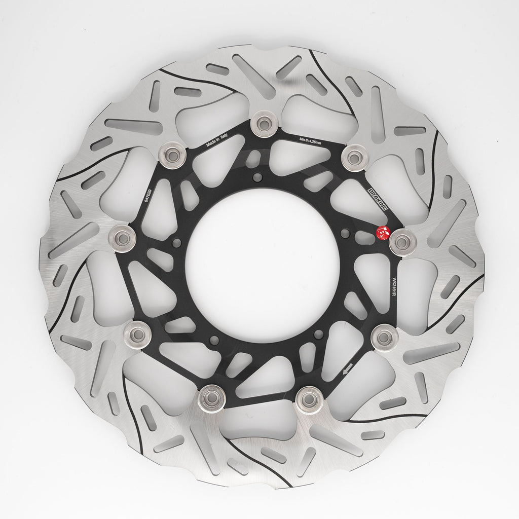 BRAKING WK3161L BRAKE DISK WAVE FLOATING AL-HUB SK3 Ø310