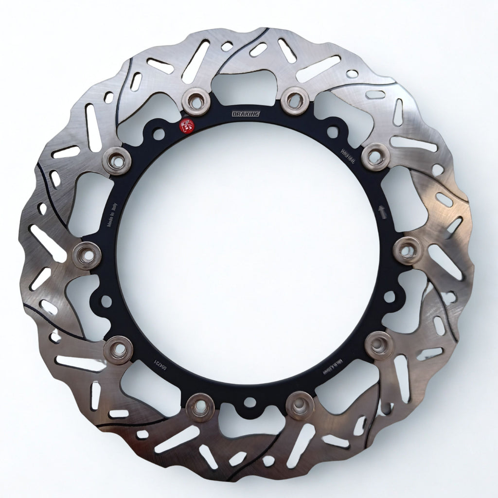 BRAKING WK3164L BRAKE DISK WAVE FLOATING AL-HUB SK3 10 NOTT Ø310