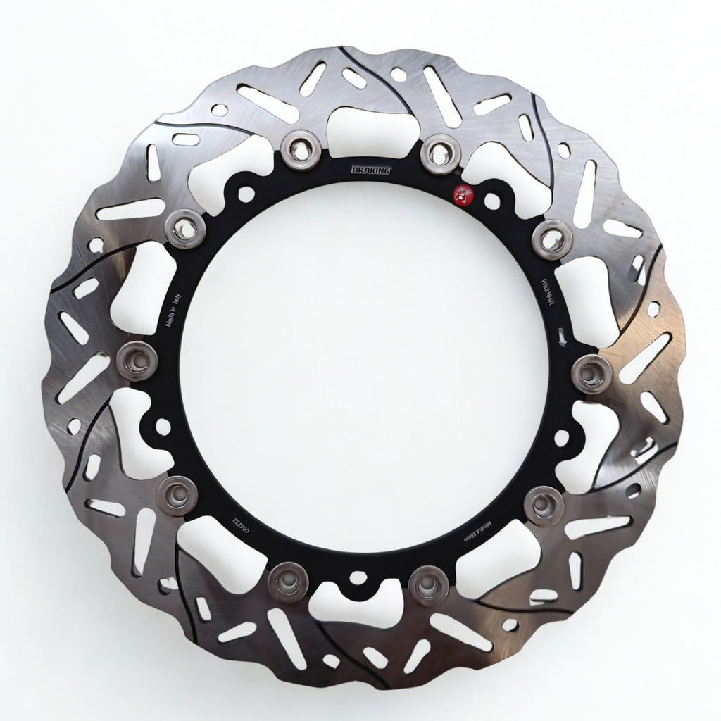 BRAKING WK3164R BRAKE DISK WAVE FLOATING AL-HUB SK3 10 NOTT Ø310
