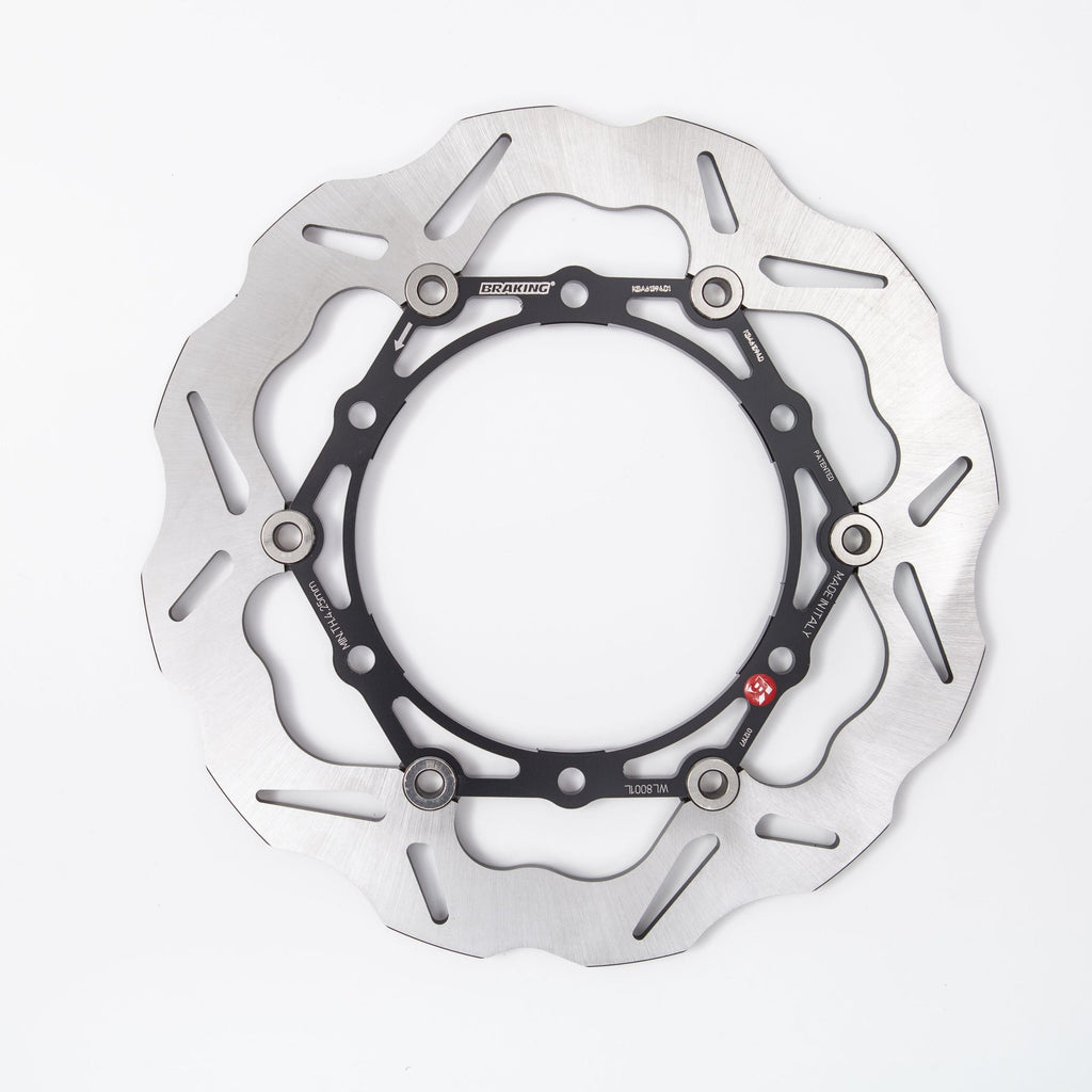 BRAKING WL8001L BRAKE DISK WAVE FLOATING STEEL HUB
