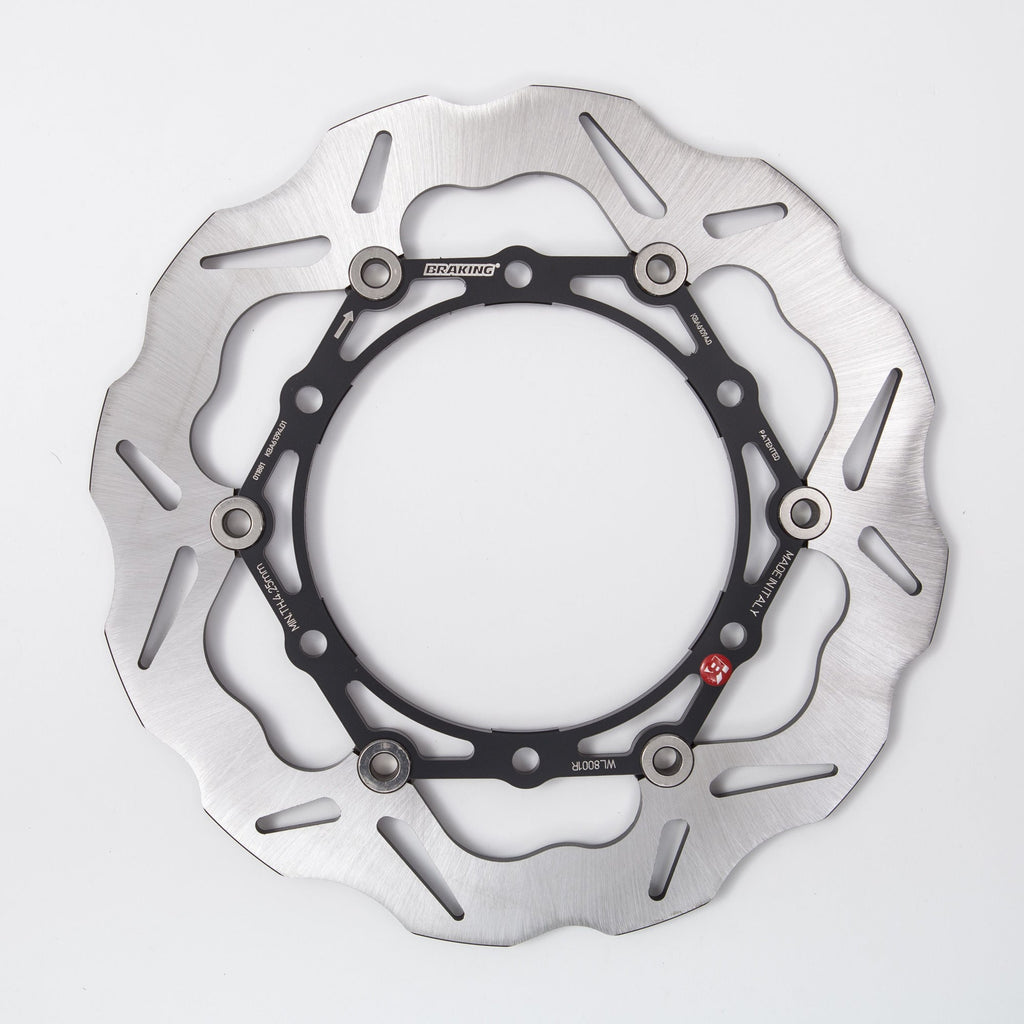 BRAKING WL8001R BRAKE DISK WAVE FLOATING STEEL HUB