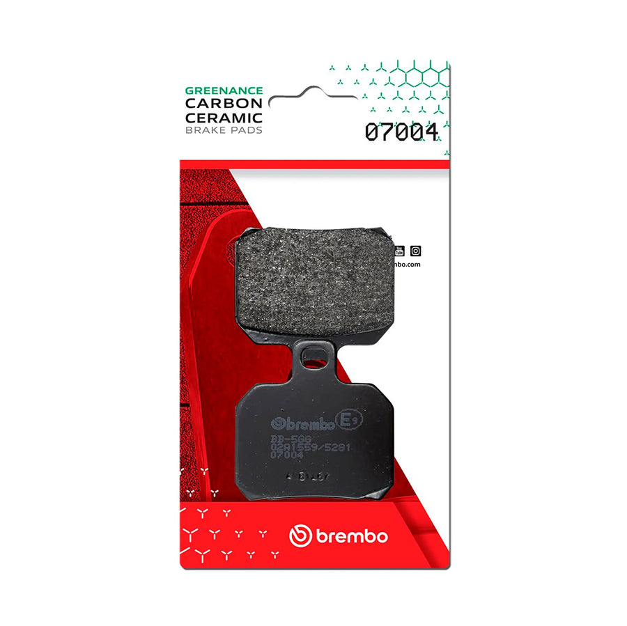 BREMBO 07004 CC Carbon Ceramic brake pad official image 1