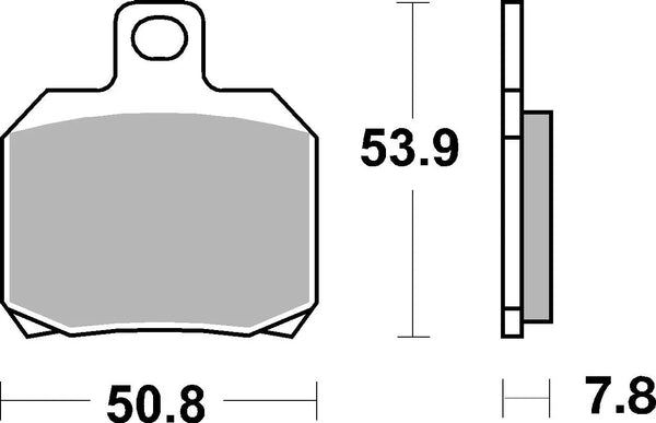 BREMBO 07004 CC Carbon Ceramic brake pad official image 3