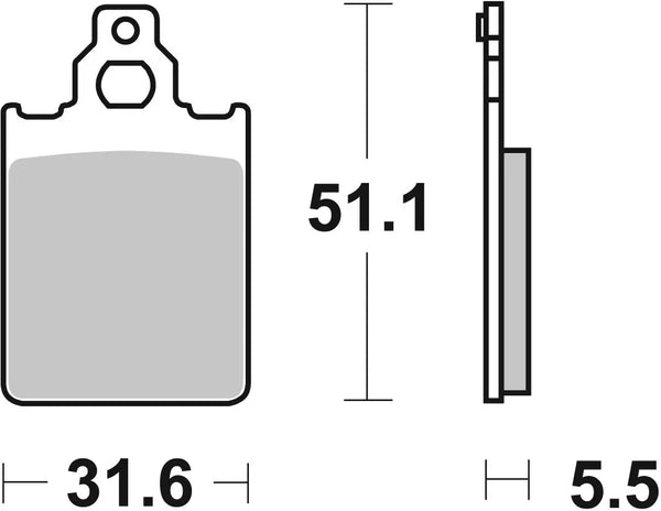 BREMBO 07013 CC Carbon Ceramic brake pad official image 3