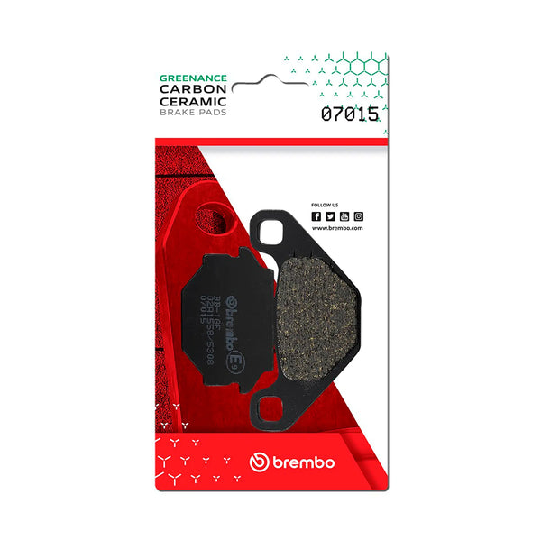 BREMBO 07015 CC Carbon Ceramic brake pad official image 1