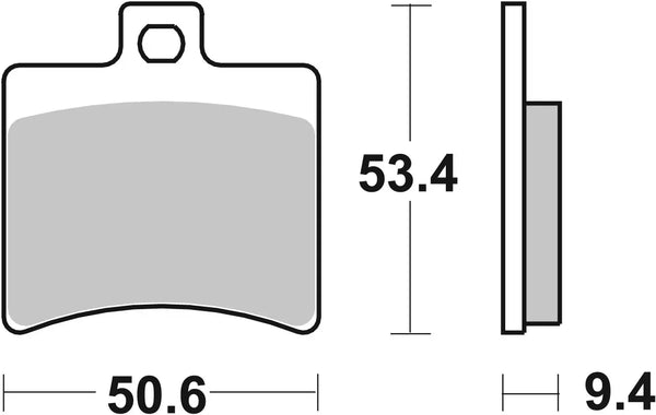 BREMBO 07020 CC Carbon Ceramic brake pad official image 3