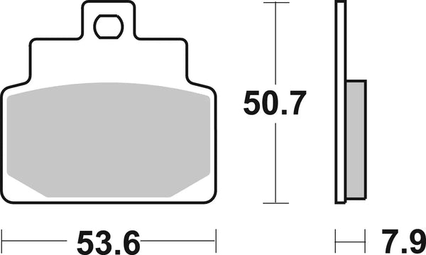 BREMBO 07021 CC Carbon Ceramic brake pad official image 3