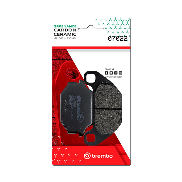 BREMBO 07022 CC Carbon Ceramic brake pad official image 1