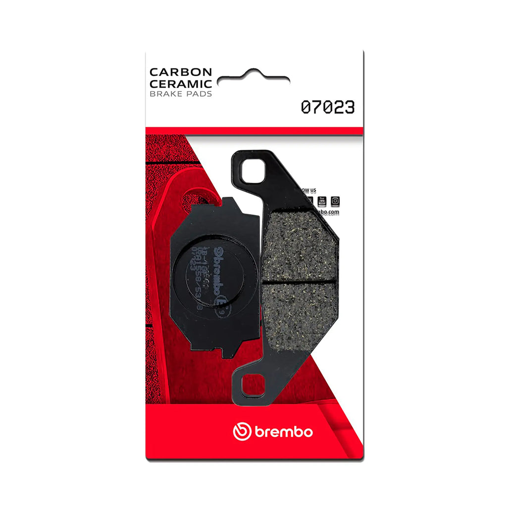 BREMBO 07023 CC Carbon Ceramic brake pad official image 1