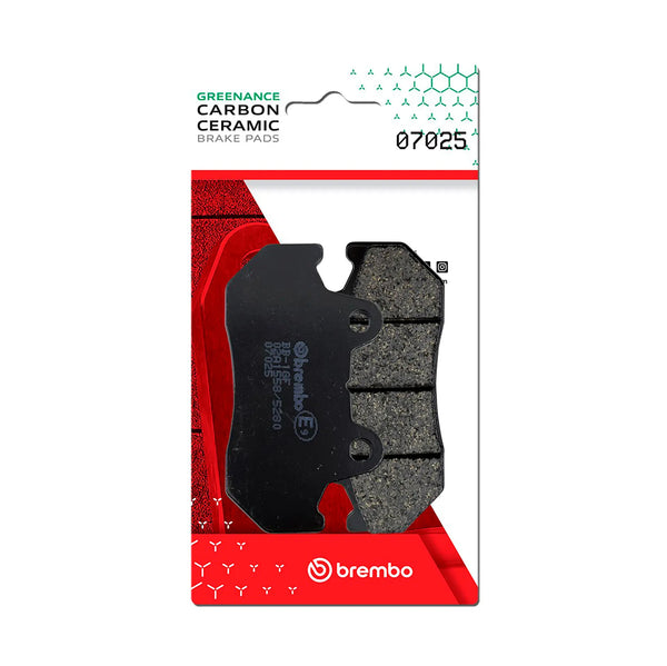 BREMBO 07025 CC Carbon Ceramic brake pad official image 1