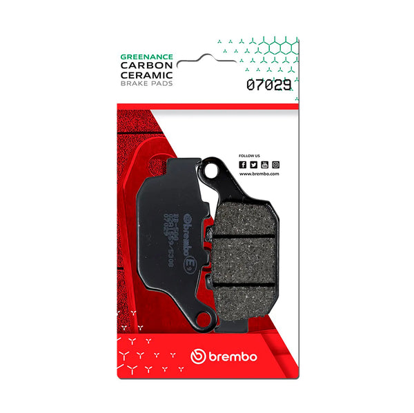 BREMBO 07029 CC Carbon Ceramic brake pad official image 1