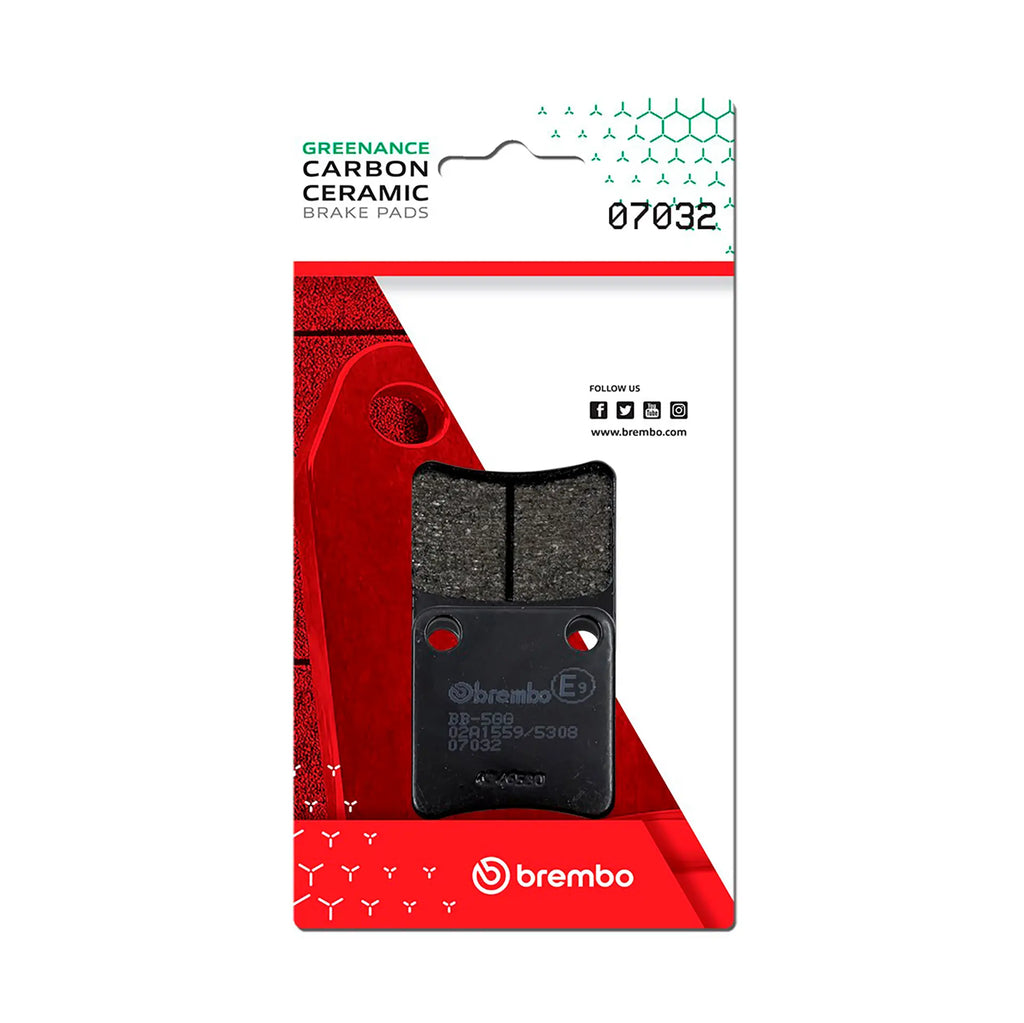 BREMBO 07032 CC Carbon Ceramic brake pad official image 1
