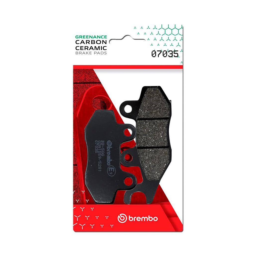 BREMBO 07035 CC Carbon Ceramic brake pad official image 1