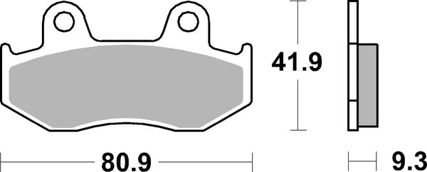 BREMBO 07038 CC Carbon Ceramic brake pad official image 3