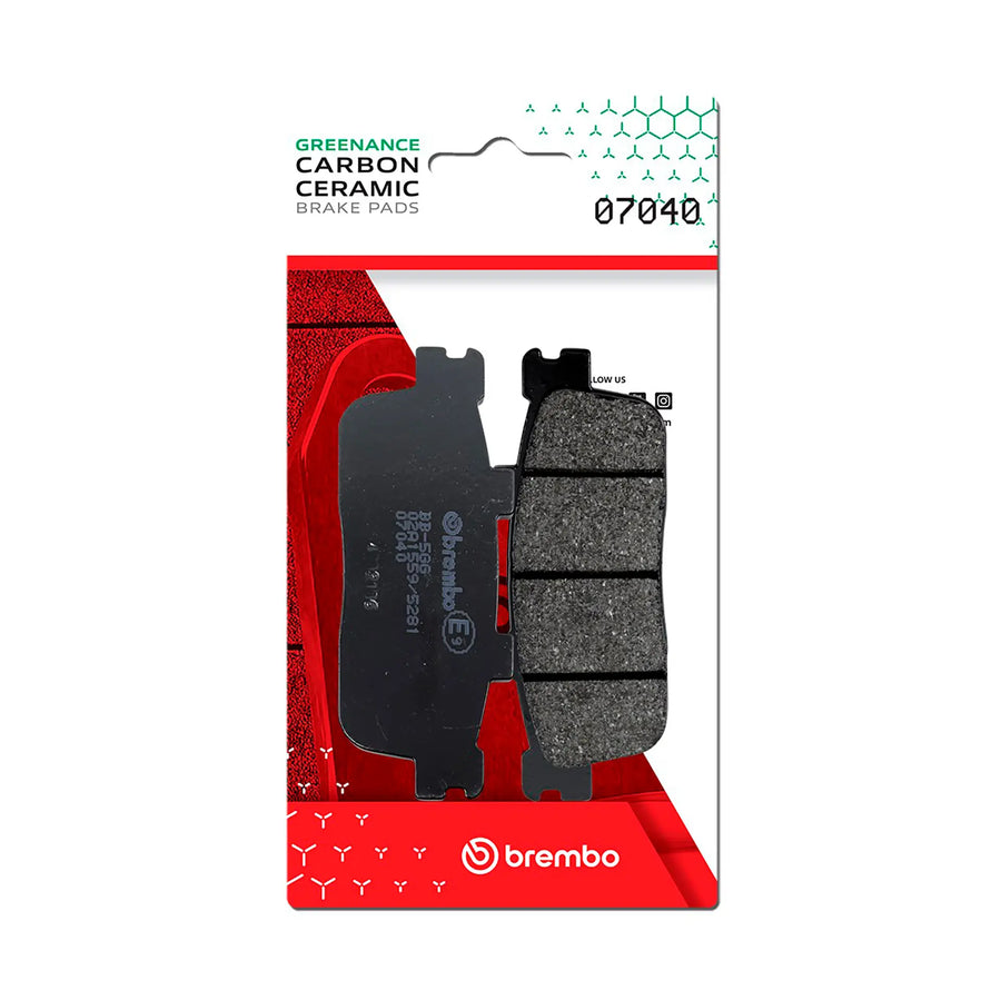 BREMBO 07040 CC Carbon Ceramic brake pad official image 1