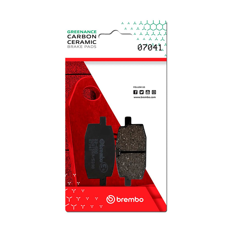 BREMBO 07041 CC Carbon Ceramic brake pad official image 1