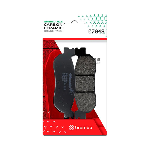 BREMBO 07043 CC Carbon Ceramic brake pad official image 1
