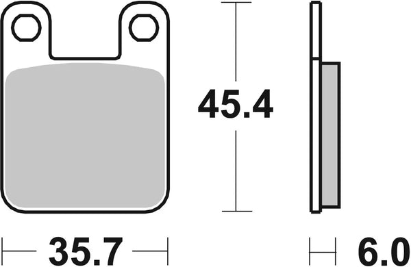 BREMBO 07044 CC Carbon Ceramic brake pad official image 3