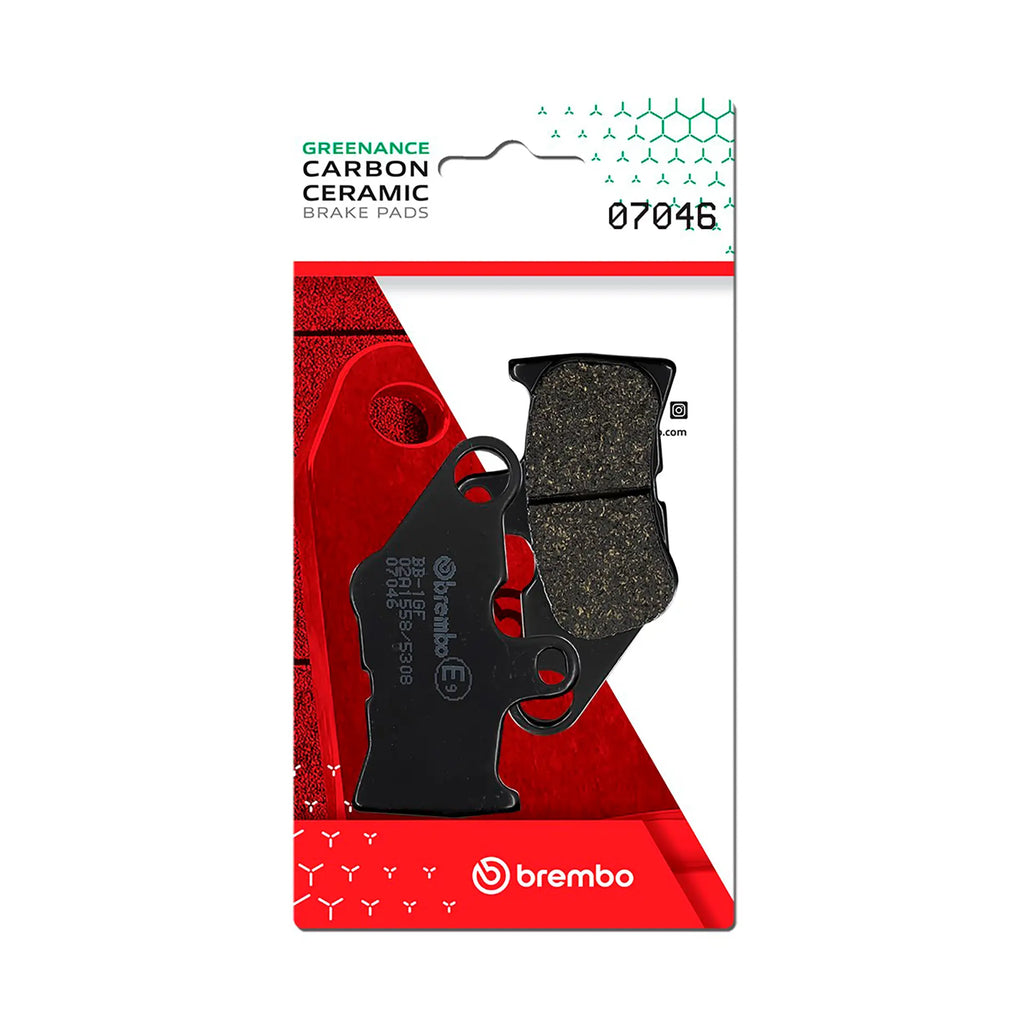 BREMBO 07046 CC Carbon Ceramic brake pad official image 1