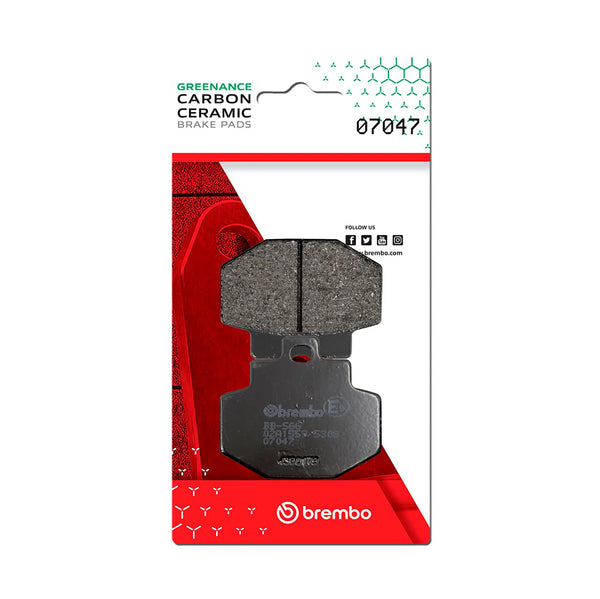 BREMBO 07047 CC Carbon Ceramic brake pad official image 1