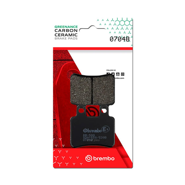 BREMBO 07048 CC Carbon Ceramic brake pad official image 1