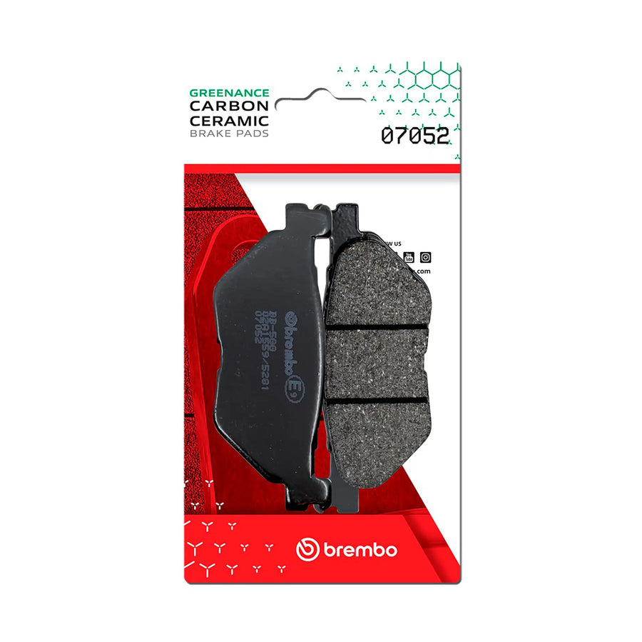 BREMBO 07052 CC Carbon Ceramic brake pad official image 1