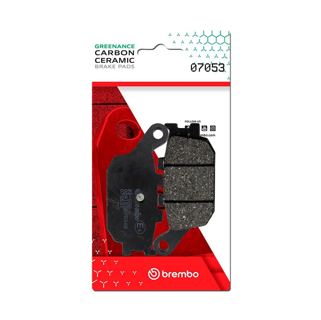 BREMBO 07053 CC Carbon Ceramic brake pad official image 1