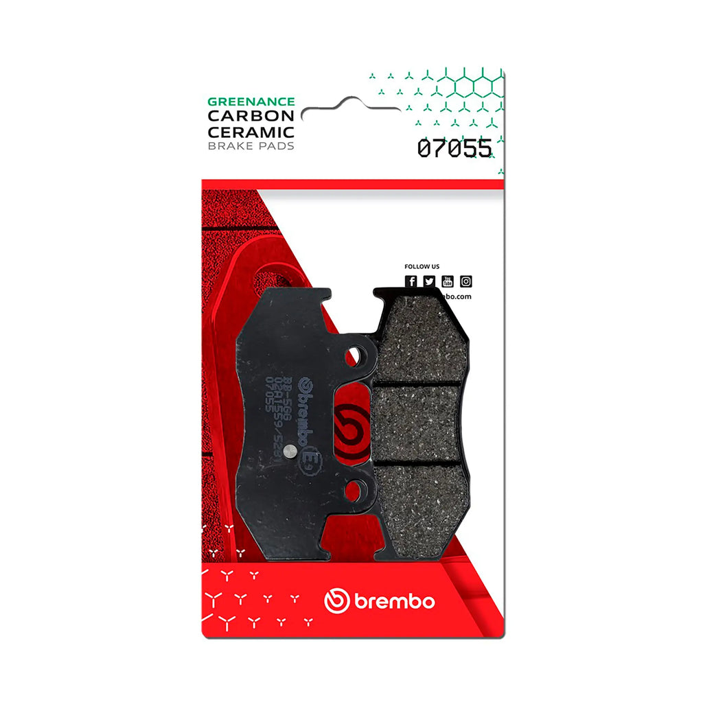 BREMBO 07055 CC Carbon Ceramic brake pad official image 1