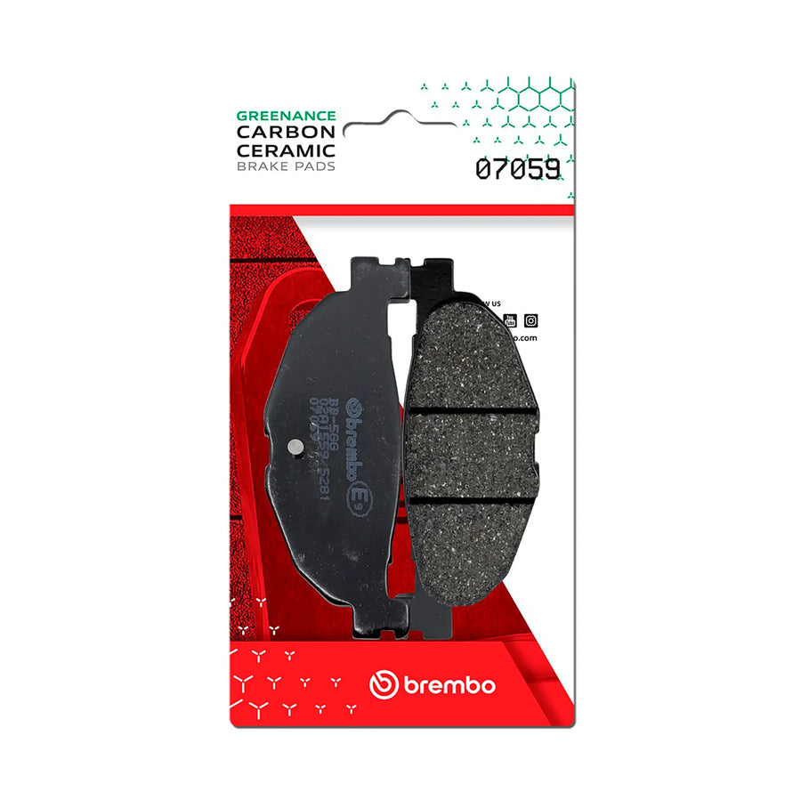 BREMBO 07059 CC Carbon Ceramic brake pad official image 1