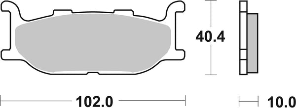 BREMBO 07073 CC Carbon Ceramic brake pad official image 3