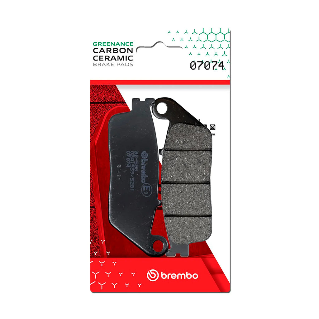 BREMBO 07074 CC Carbon Ceramic brake pad official image 1