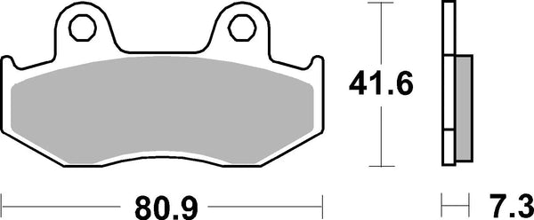 BREMBO 07078 CC Carbon Ceramic brake pad official image 3