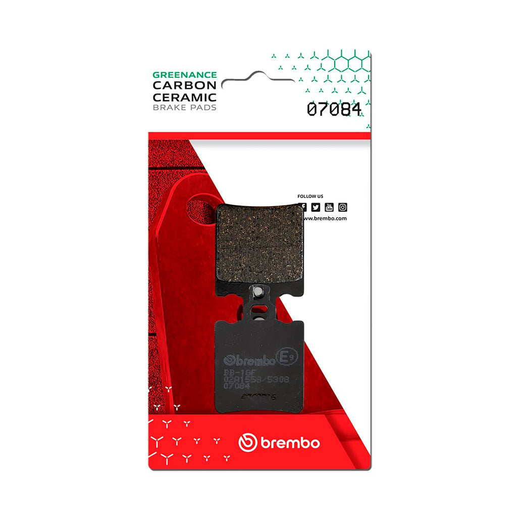 BREMBO 07084 CC Carbon Ceramic brake pad official image 1