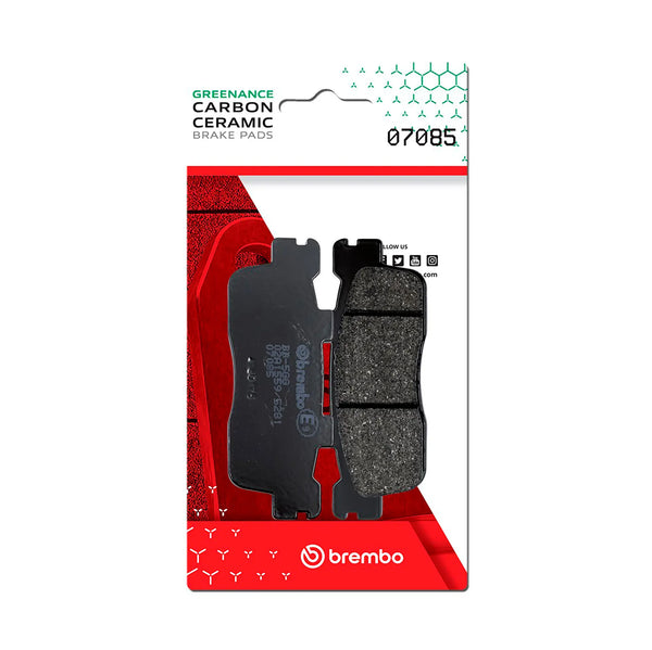 BREMBO 07085 CC Carbon Ceramic brake pad official image 1