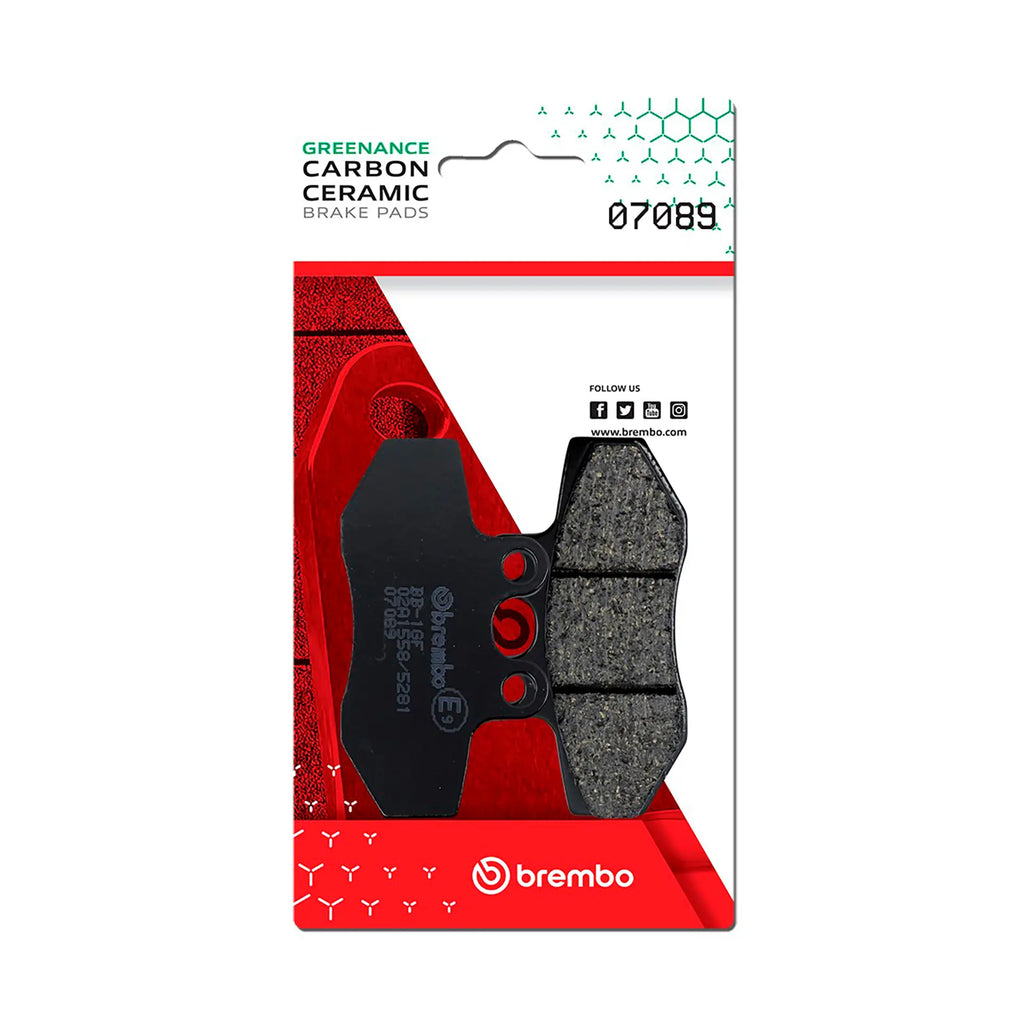 BREMBO 07089 CC Carbon Ceramic brake pad official image 1