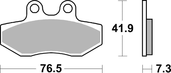 BREMBO 07089 CC Carbon Ceramic brake pad official image 3