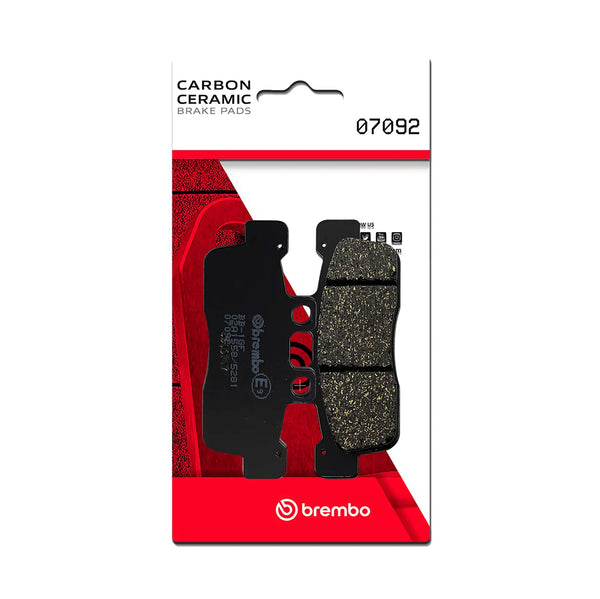 BREMBO 07092 CC Carbon Ceramic brake pad official image 1