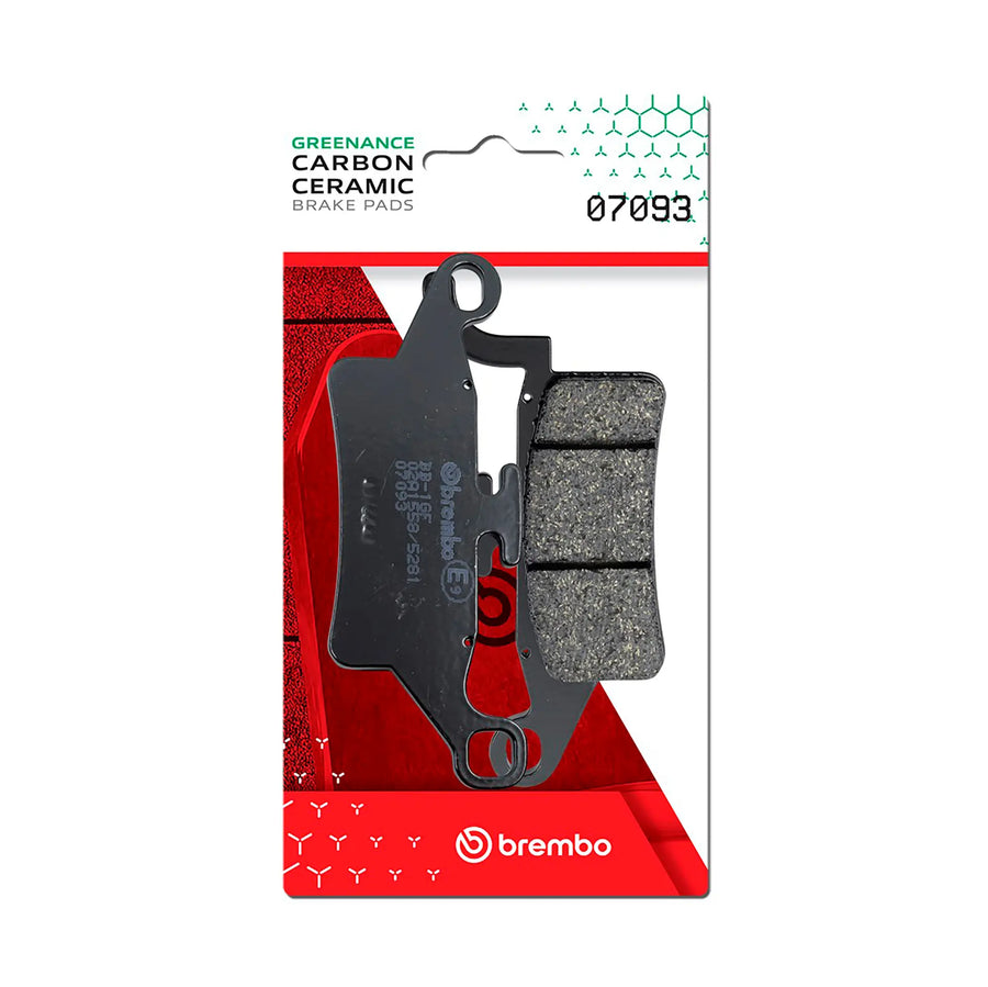 BREMBO 07093 CC Carbon Ceramic brake pad official image 1