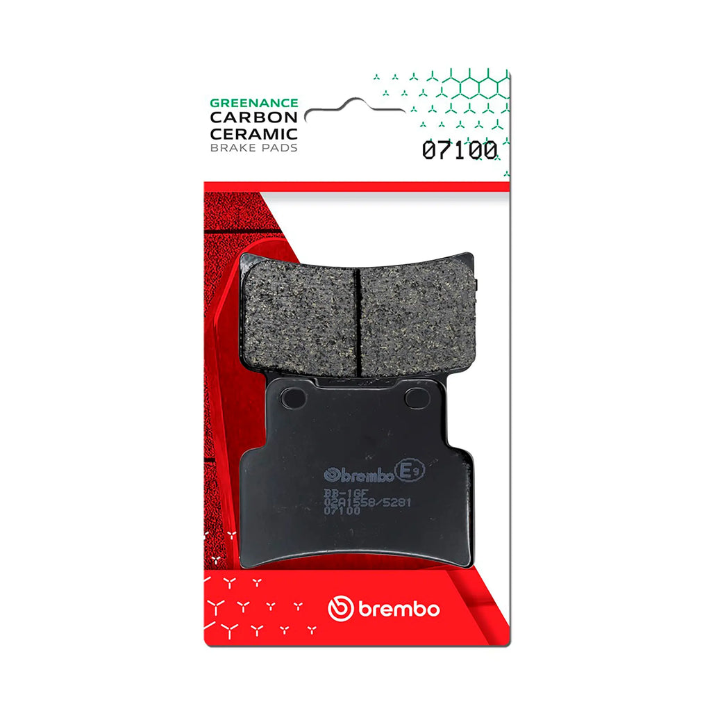 BREMBO 07100 CC Carbon Ceramic brake pad official image 1