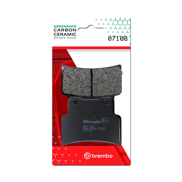 BREMBO 07100 CC Carbon Ceramic brake pad official image 1