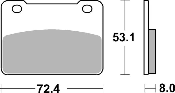 BREMBO 07101 CC Carbon Ceramic brake pad official image 3
