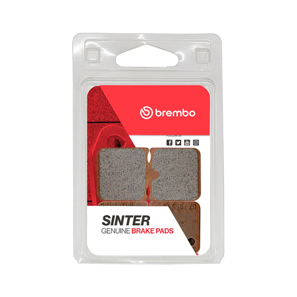 BREMBO Front Brake Pad Set, Triumph Speed Triple 2008–2013 – 07BB33 Genuine 96