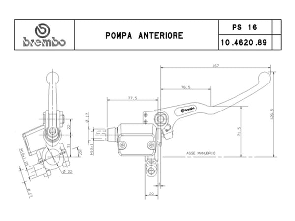 BREMBO 10462089 reference image