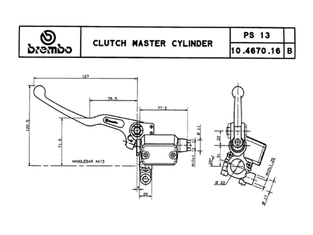 BREMBO 10467016 reference image 1