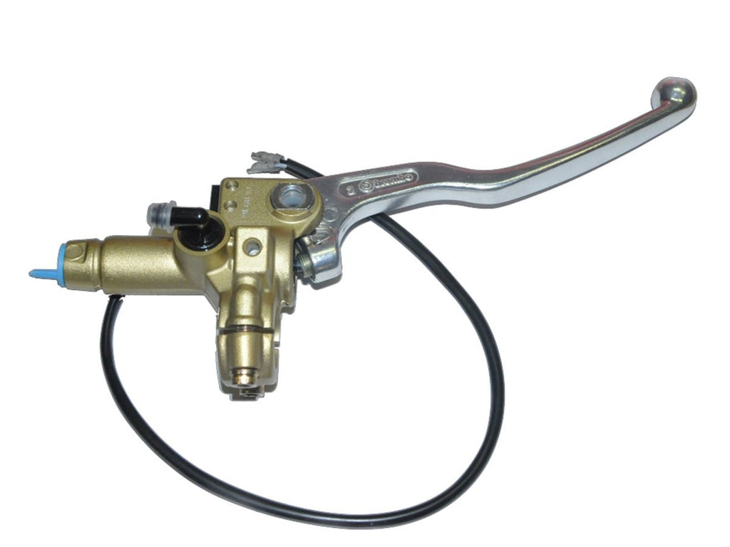 BREMBO PS16 Axial Front Brake Master Cylinder, Gold, Without Reservoir – 10505312 — reference image
